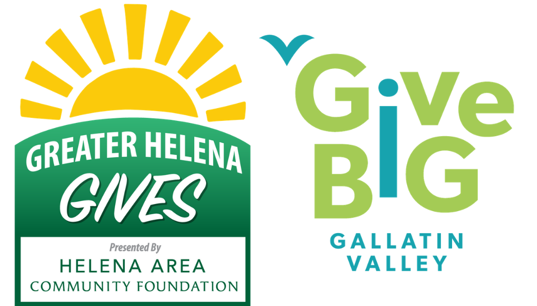 Yellow and green greater helena give and green and blue give big logos