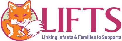 Pink Lifts logo with a fox
